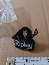 Listing image for Ripley Metal & Acrylic Pin Badge Film Movie Aliens Lapel Pin Xenomorph New